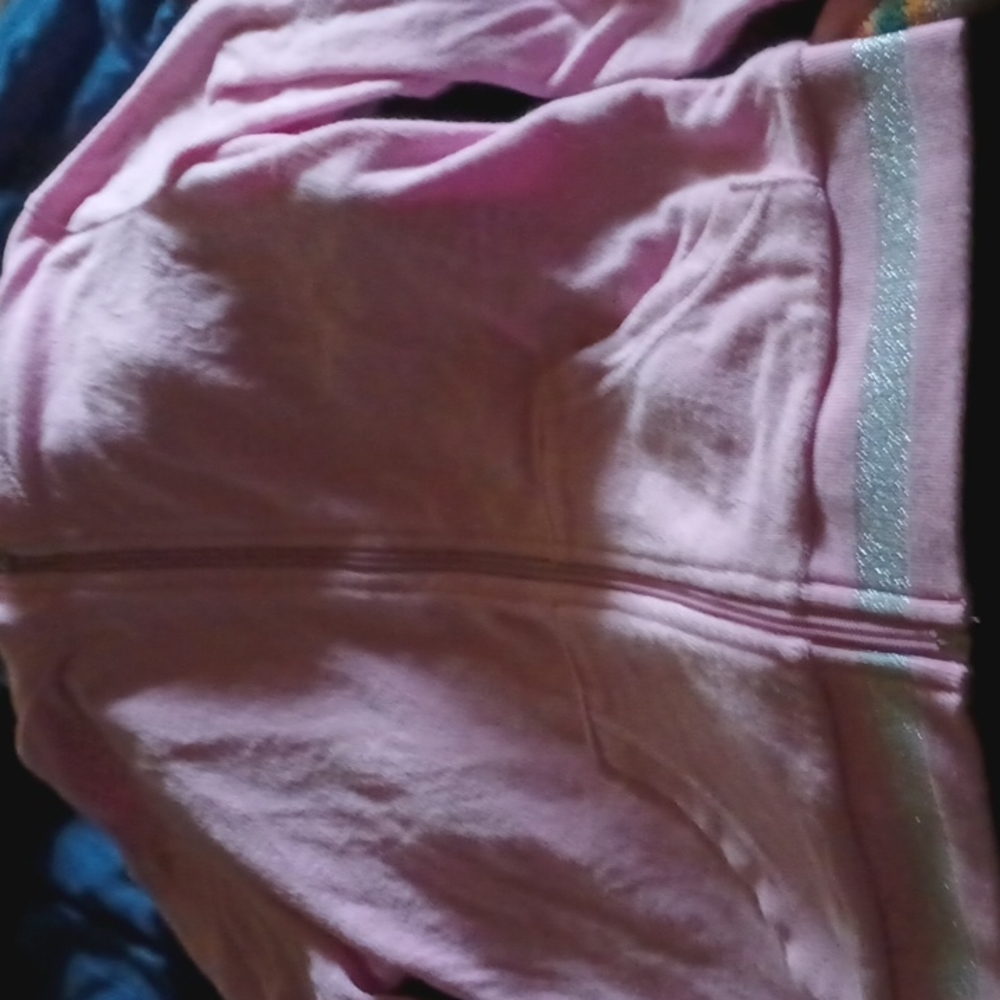 Fuzzy pink jacket